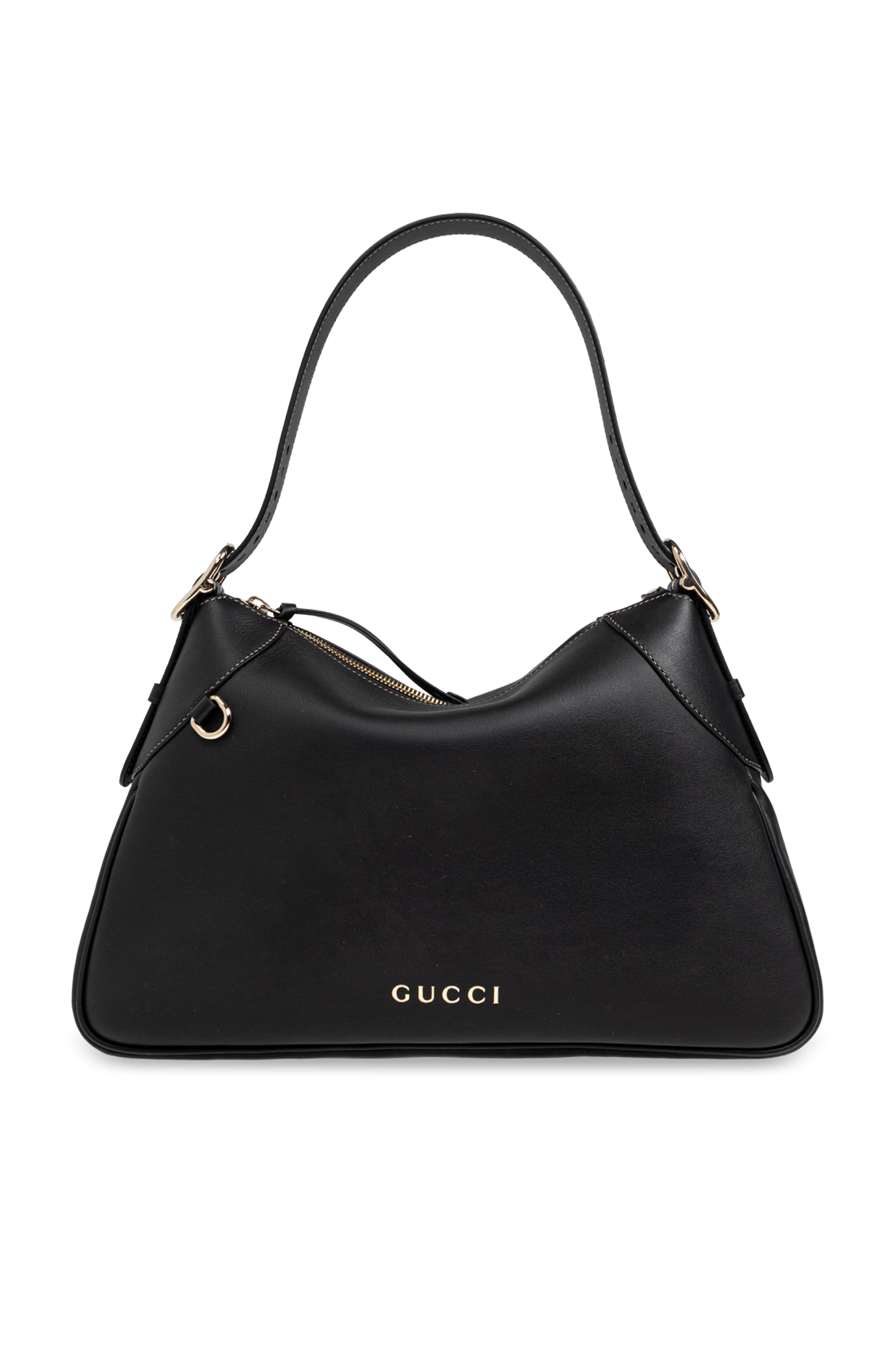 ショルダーバッグ・ポシェット GUCCI GG EMBLEM SHOULDER BAG LARGE SIZE GG Emblem large shoulder bag in beige and dark brown fabric